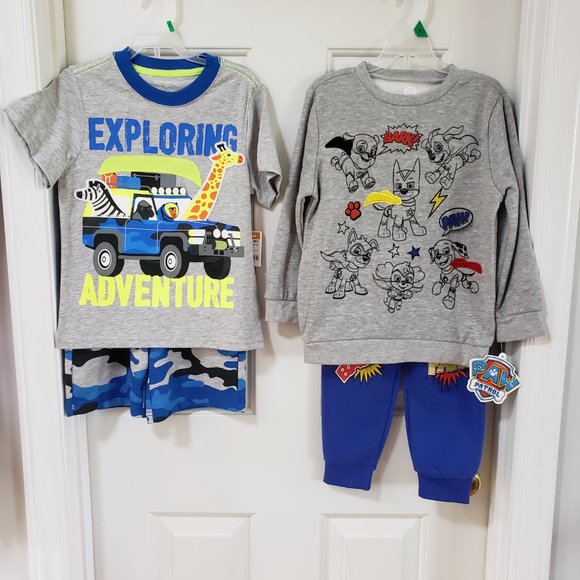 Paw Patrol Other - Paw Patrol and Healthtex Outfits 5T Toddler Boys